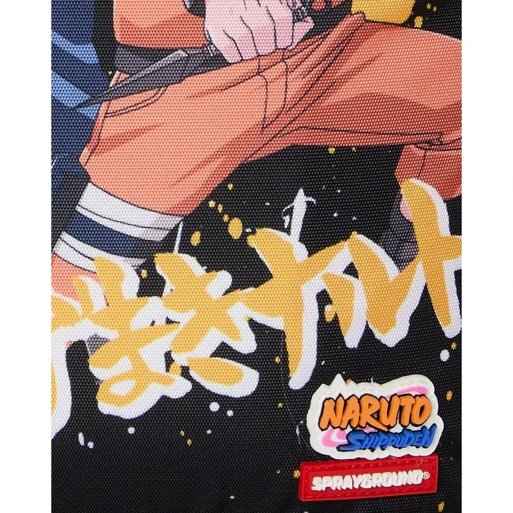 Sprayground Naruto Shippuden Sasuke Naruto DLXV Backpack Limited Edition Black